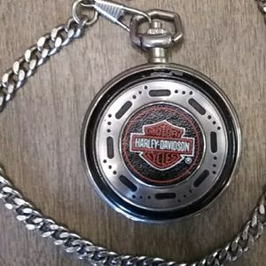 Harley-Davidson pocket watch.